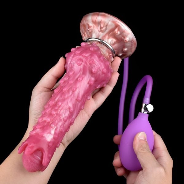 Fantasy Dragon Dildo Ovipositor - Prikkelende Siliconen Butt Plug voor BDSM en Expansieve Stimulatie