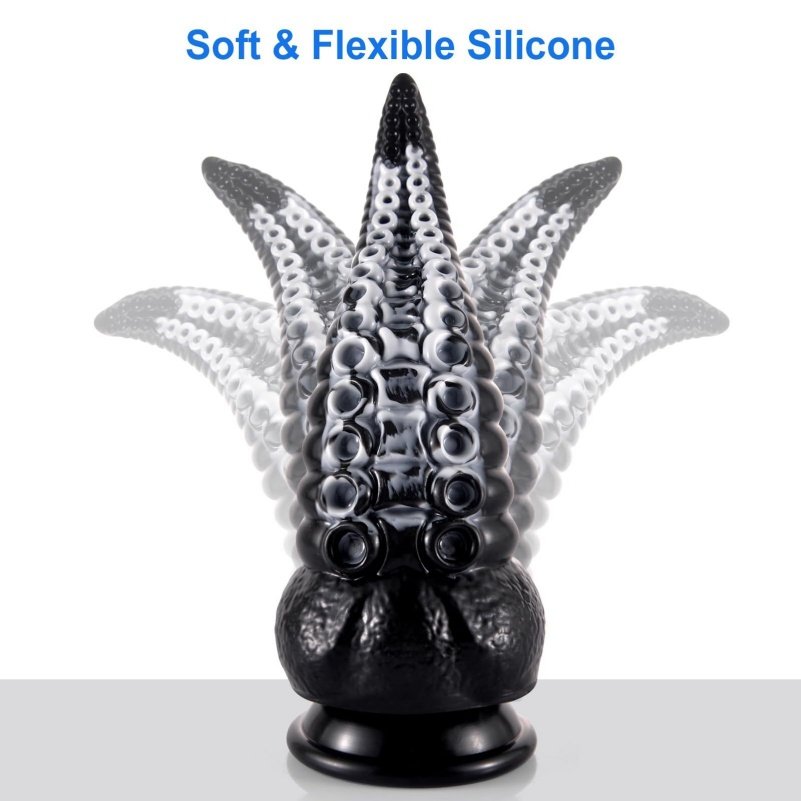 Octopus Tentacle Buttplug Fantasy Dildo met Zuignap - Multi-Punt Stimulatie voor Anale en Vaginale Expansie - Afbeelding 11