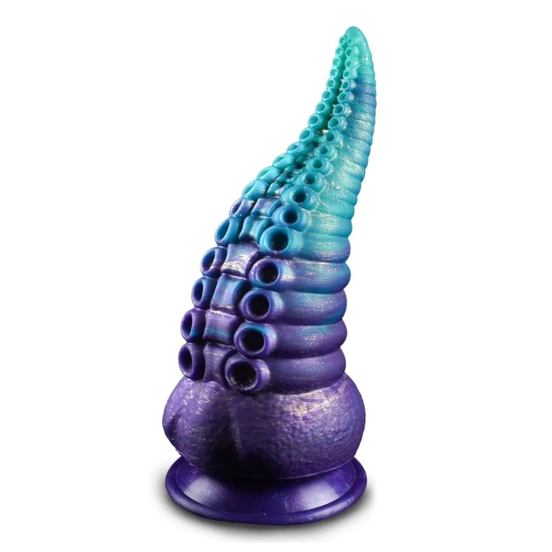 Octopus Tentacle Buttplug Fantasy Dildo met Zuignap - Multi-Punt Stimulatie voor Anale en Vaginale Expansie - Afbeelding 5