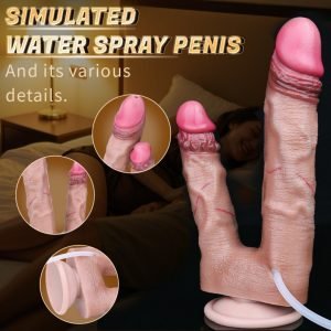 Strapon Fantasie Dubbelzijdige Squirten Dildo – Siliconen Monstercock Buttplug voor Anale en G-spot Stimulatie