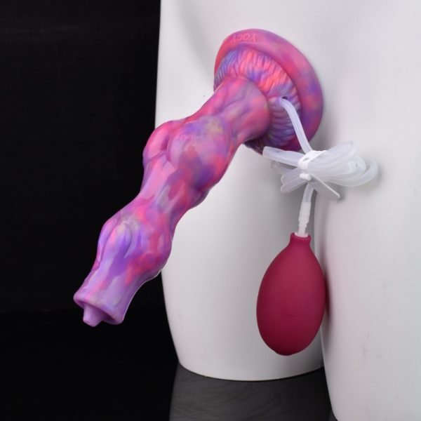 Opblaasbare Fantasy Dragon Dildo met Ejaculatiefunctie – Monstercock Strap-on voor Intense Stimulatie
