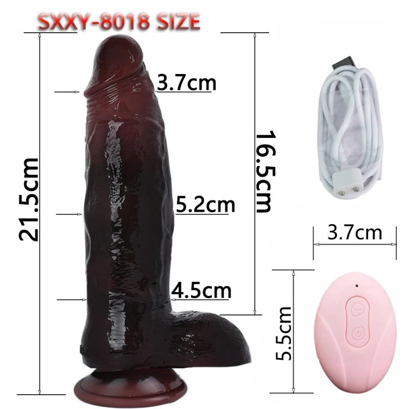 Realistische Strapon Vibrator Dildo met Zuignap – Buttplug met Siliconen Textuur voor Intense Stimulatie - Afbeelding 9