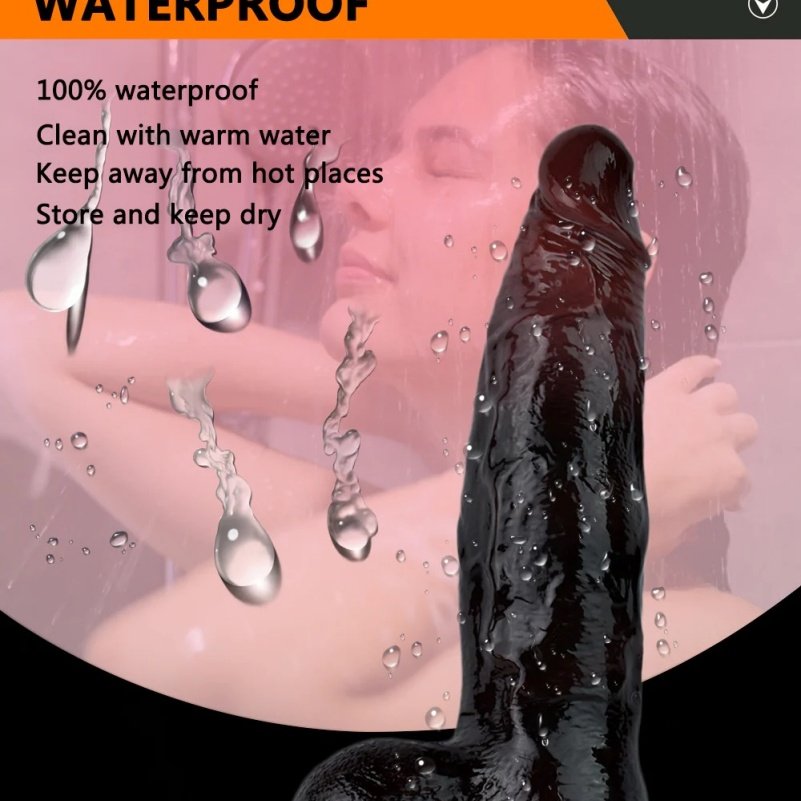 Realistische Strapon Vibrator Dildo met Zuignap – Buttplug met Siliconen Textuur voor Intense Stimulatie - Afbeelding 4