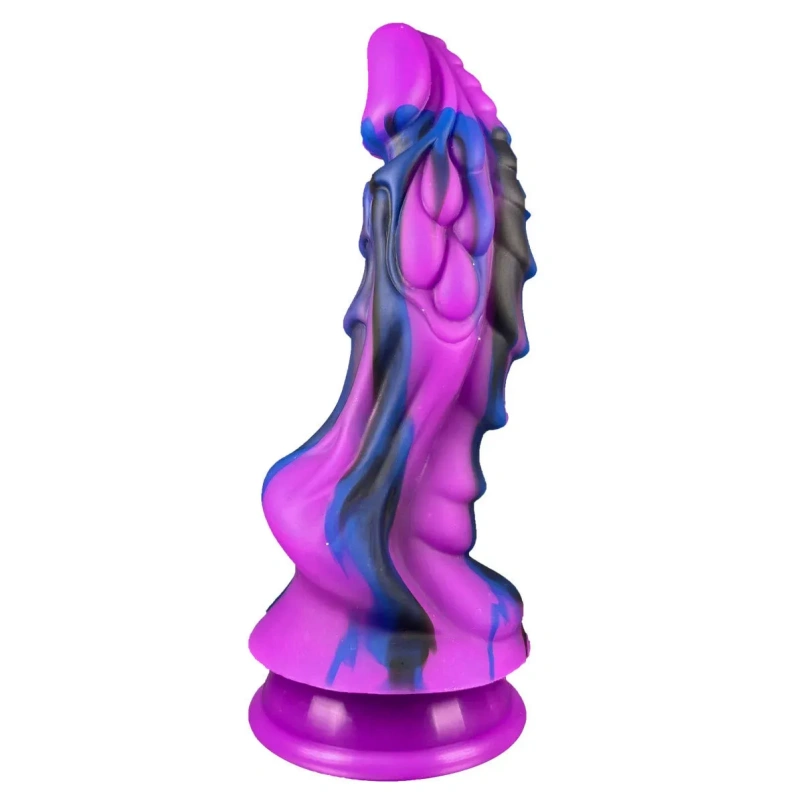 Siliconen Fantasie Dragon Dildo Gloeiende Qilin Butt Plug - Vrouwelijke Vagina Zuignap Masturbator - Afbeelding 12