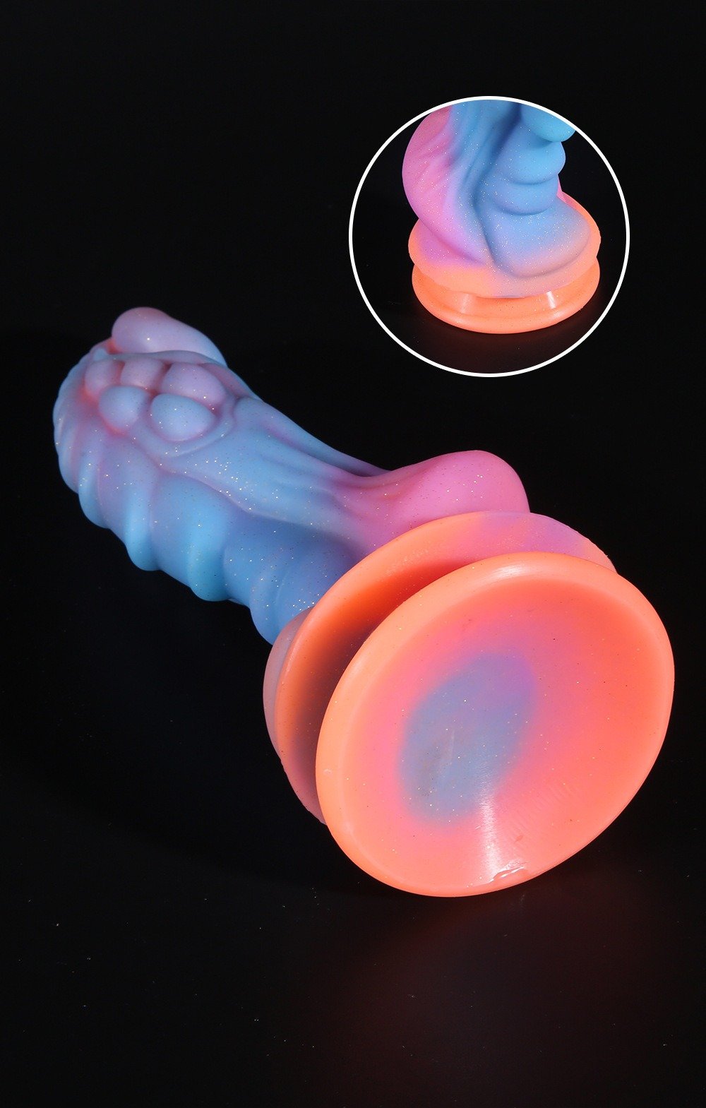 Siliconen Fantasie Dragon Dildo Gloeiende Qilin Butt Plug - Vrouwelijke Vagina Zuignap Masturbator - Afbeelding 9