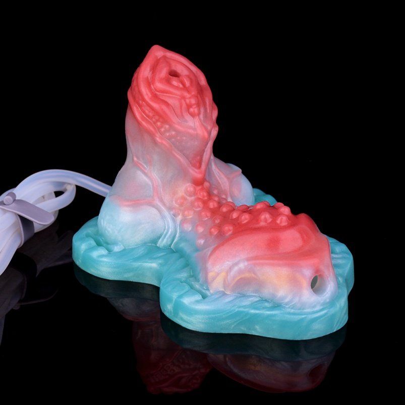 Strapon Fantasie Sex Grinders met Squirten Vibrator - Perfect voor Koppels en BDSM Stimulatie - Afbeelding 5