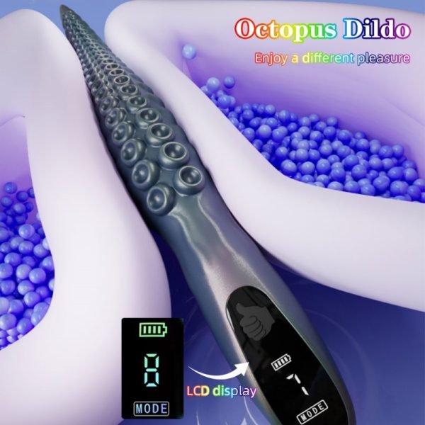 Fantasie Tentakel Dildo Vibrerende Buttplug – Siliconen Speeltje voor Vrouwelijke Anale en Vaginale Masturbatie