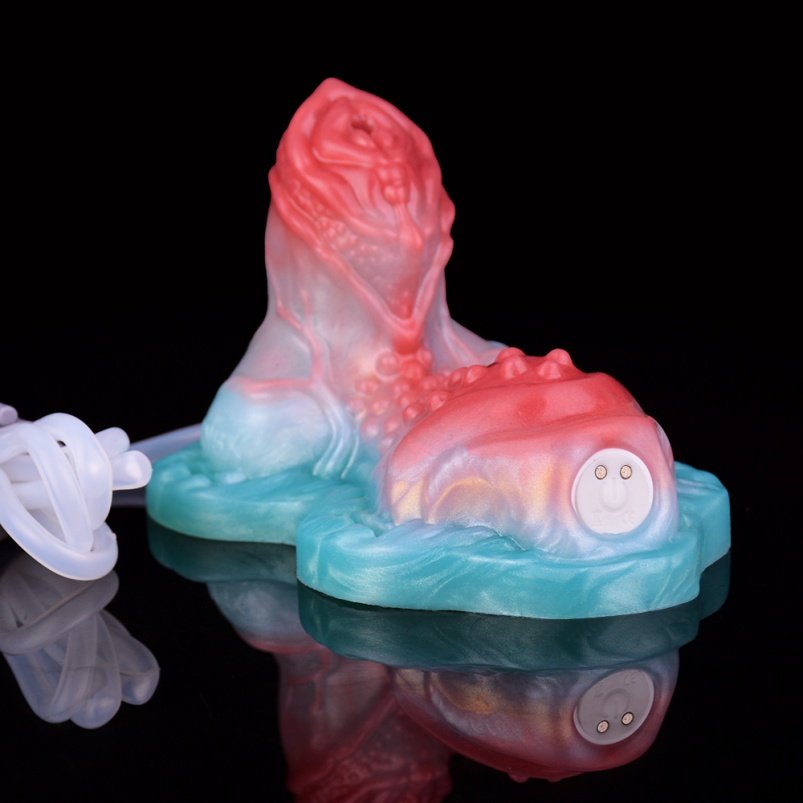 Strapon Fantasie Sex Grinders met Squirten Vibrator - Perfect voor Koppels en BDSM Stimulatie - Afbeelding 10
