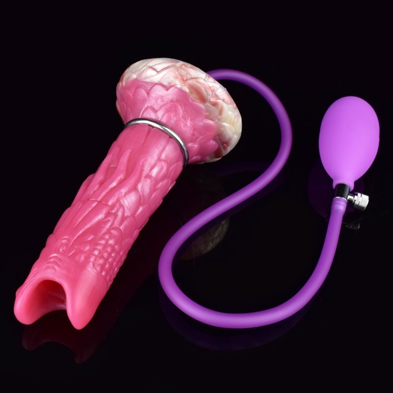 Ingebouwde Expansie Ovipositor Fantasie Dildo Butt Plug - Ruined Orgasm Vrouwelijke Anale Expansie Masturbatie Tool - Afbeelding 8