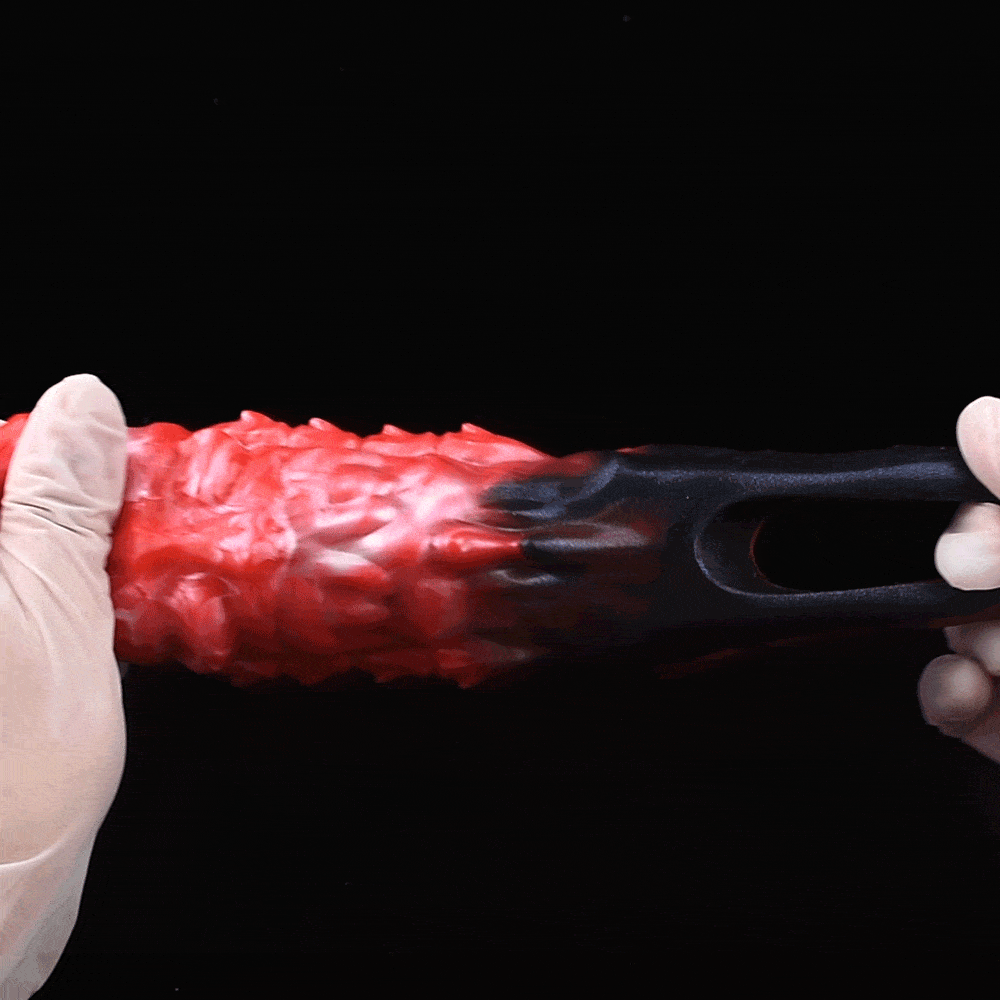 Halve Omhulde Monstercock Vibrerende Micropenis - Penisring Voor Verbetering Van Erecties En Langdurige Controle - Afbeelding 2
