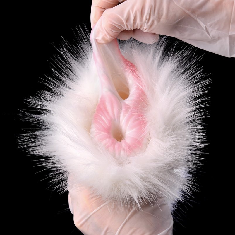 Realistische Wol Schapen Fantasie Pocket Pussi - Dierlijke Siliconen Masturbator Voor Mannen - Afbeelding 8