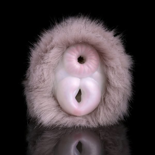 Sneeuwvlok Konijn Fantasie Dubbele Pocket Pussi - Indulgerende Silicium Masturbator Voor Mannen