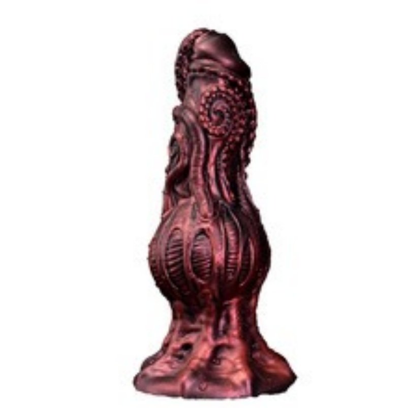 Tentakel Fantasie Dragon Dildoe Buttplug met Zuignap – Inbrengbaar Siliconen G-spot Stimulerend Speeltje - Afbeelding 6