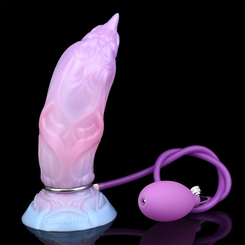 Inflatable Fantasy Dragon Dildo Butt Plug - Invoegbare Stimulatie voor de Vrouwelijke G-Punt - Afbeelding 8