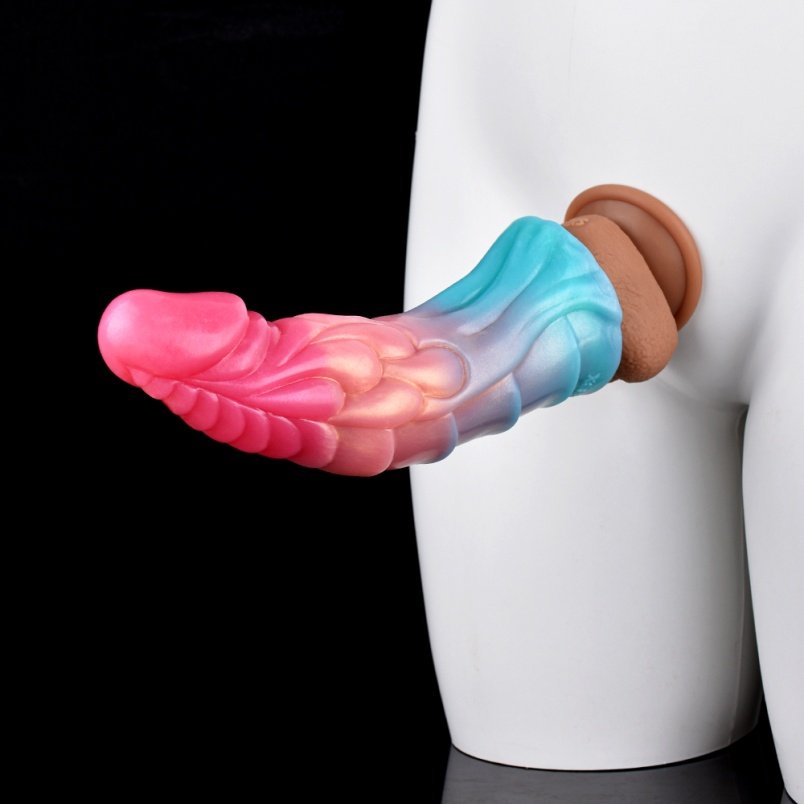 Neon Siliconen Micropenis Vergrotende- Fysieke Penisvergrotings Tool voor Mannen