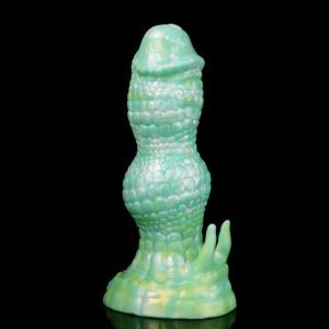 Groene Draken Schubben Monster Dildo Buttplug - Strap-On Fantasie Anal Dildo voor Intense Stimulatie