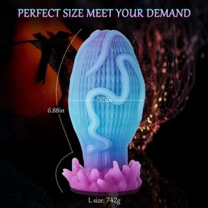 Butplug Fantasie Monster Dildo Zuignap - Anale Vagina Expansie Siliconen Tool Voor Haar