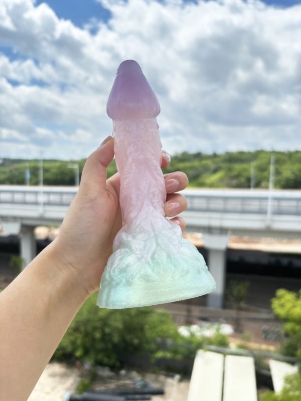 Siliconen Fantasie Dragon Dildo - Draagbare Decoratieve Tool en Hanger