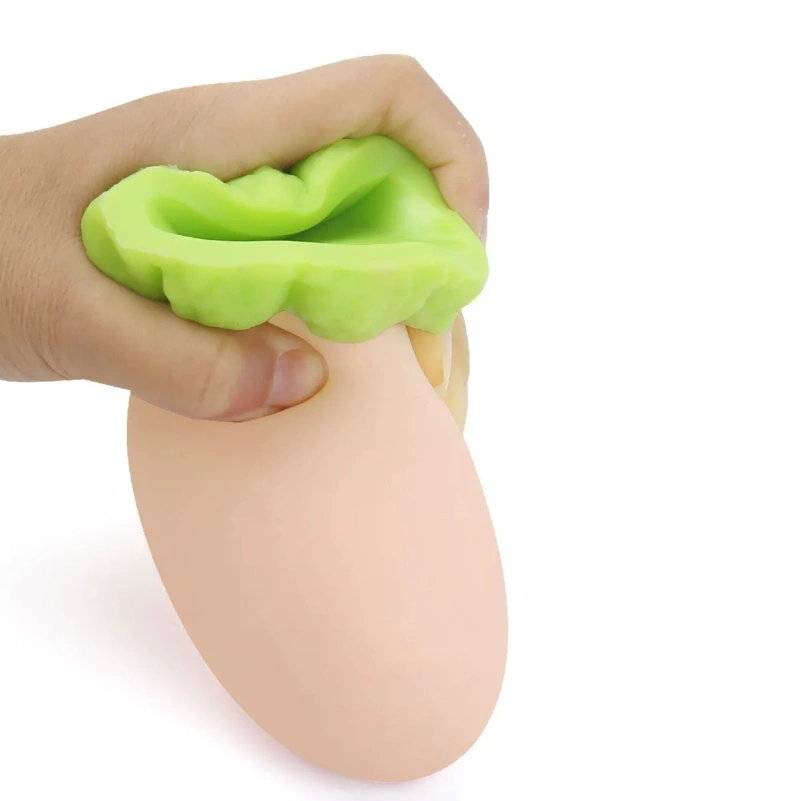 Vlezig Siliconen Dragon Ei Fantasy Monster Dildo - Anale en Vaginale Expansie Buttplug Tool - Afbeelding 2