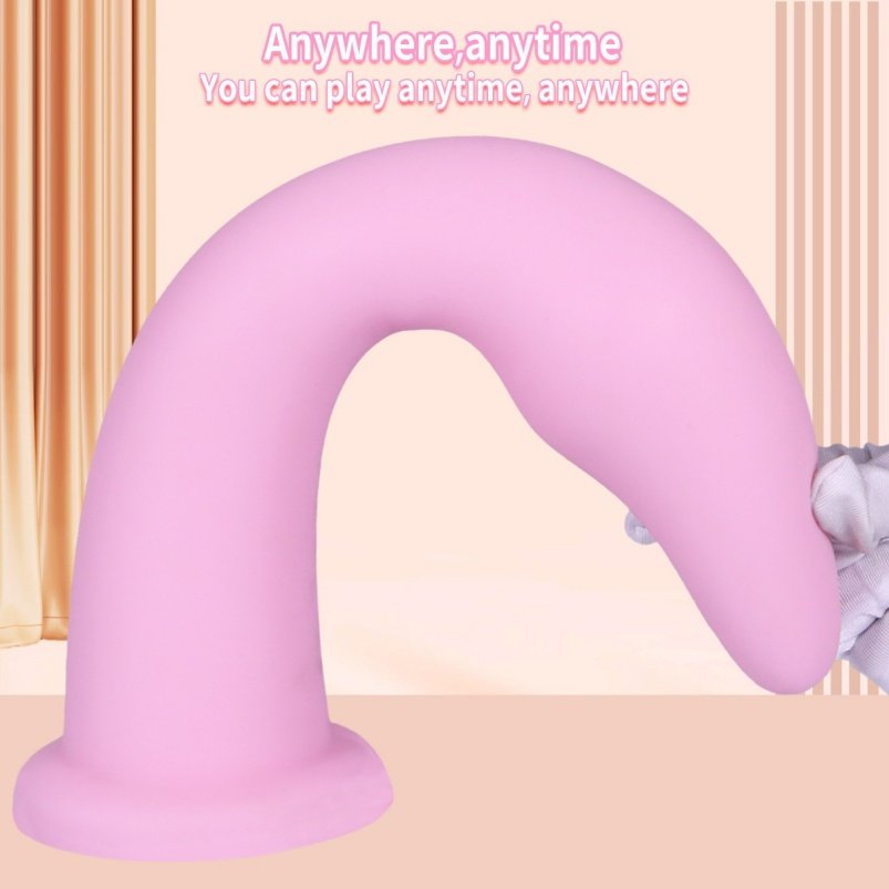 Roze Siliconen Buttplug Fantasie Dragon Dildoe met Zuignap – G-Spot Stimulerende Sekstool voor Vrouwen - Afbeelding 9