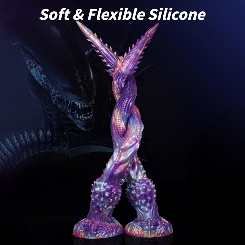 Lange Tentakel Butt Plug Fantasie Horsedildo - Draagbare Soft Massage Stok voor Mannen en Vrouwen - Afbeelding 11
