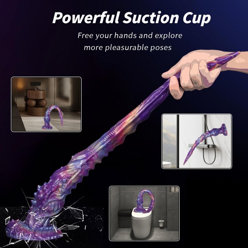 Lange Tentakel Butt Plug Fantasie Horsedildo - Draagbare Soft Massage Stok voor Mannen en Vrouwen - Afbeelding 13