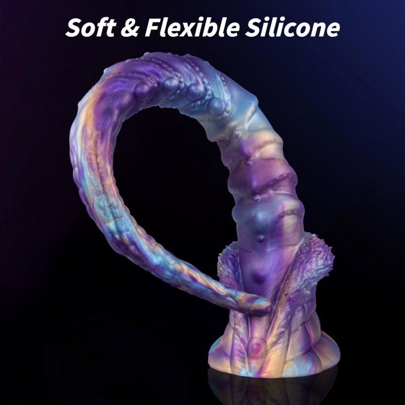 Lange Tentakel Butt Plug Fantasie Horsedildo - Draagbare Soft Massage Stok voor Mannen en Vrouwen - Afbeelding 4