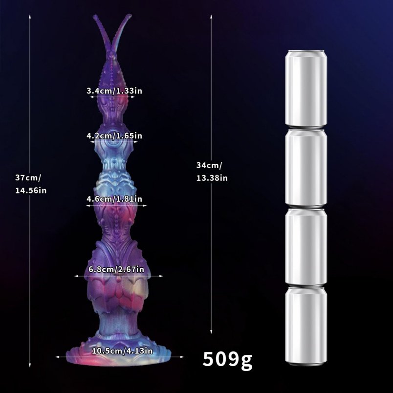 Lange Tentakel Butt Plug Fantasie Horsedildo - Draagbare Soft Massage Stok voor Mannen en Vrouwen - Afbeelding 8