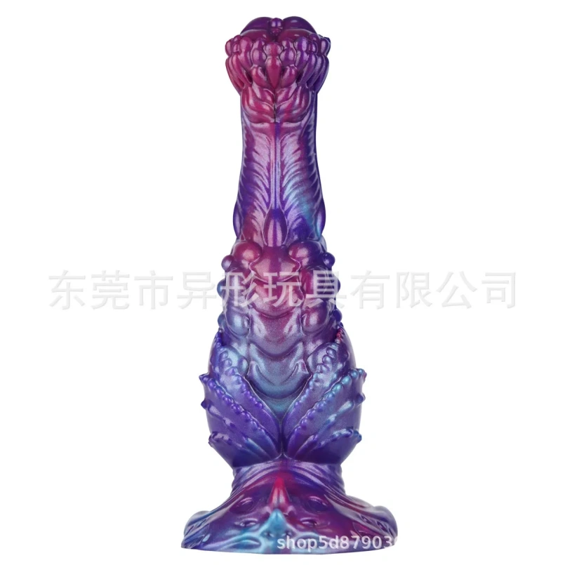 Multicolor Silicone Fantasy Monstercock Butt Plug -Jouw Poort naar Ongekend Genot Anal Expansion Tool - Afbeelding 8