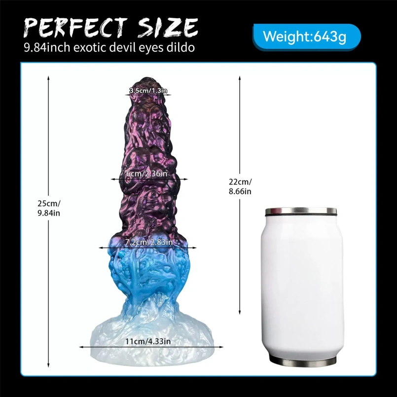 Invoegbare Fantasie Monster Dildo Butplug Zuignap - Vrouwelijke G-punt Masturbeer Siliconen Tool - Afbeelding 5