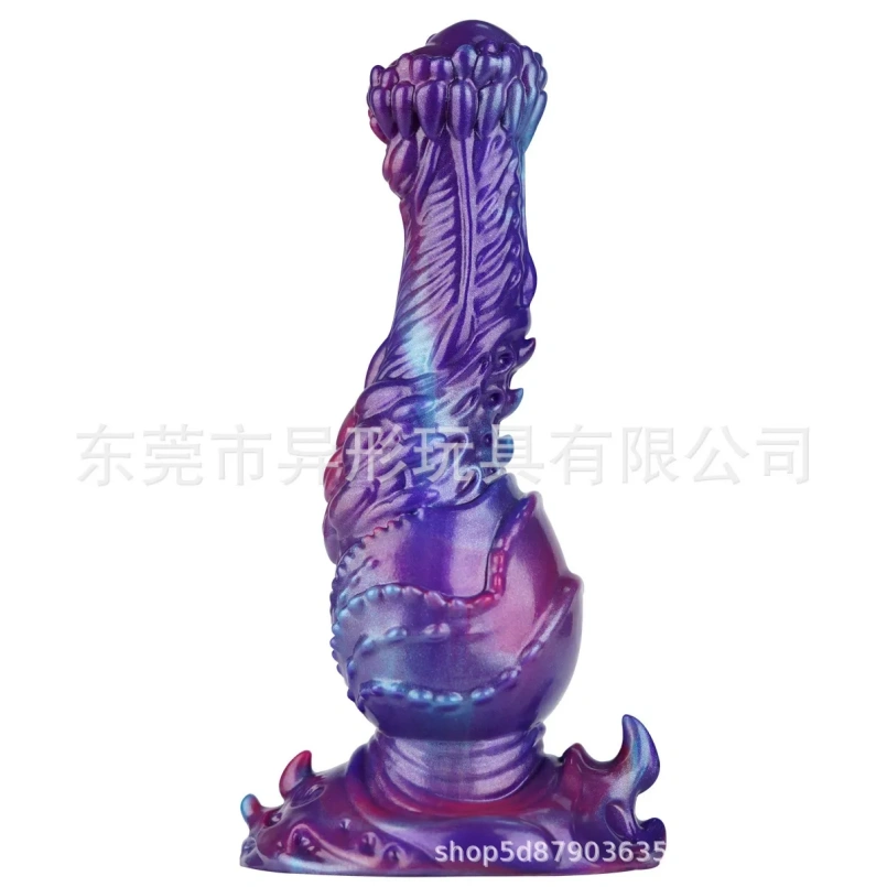 Multicolor Silicone Fantasy Monstercock Butt Plug -Jouw Poort naar Ongekend Genot Anal Expansion Tool - Afbeelding 7