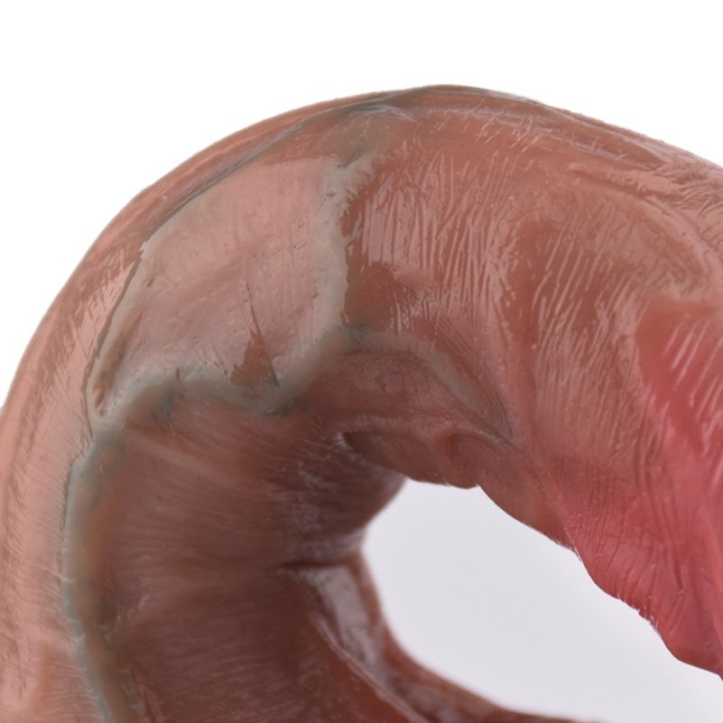 Fantasie Dildo Buttplug met Schaamhaar – Anal met Zuignap voor Vaginale en Anale Stimulatie - Afbeelding 3