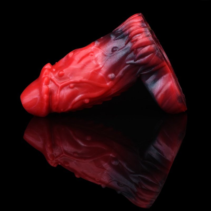 Fantasie Draak Sillicone Vibrerende Micropenis - Penisrinf voor Intense Stimulatie en Controle - Afbeelding 5