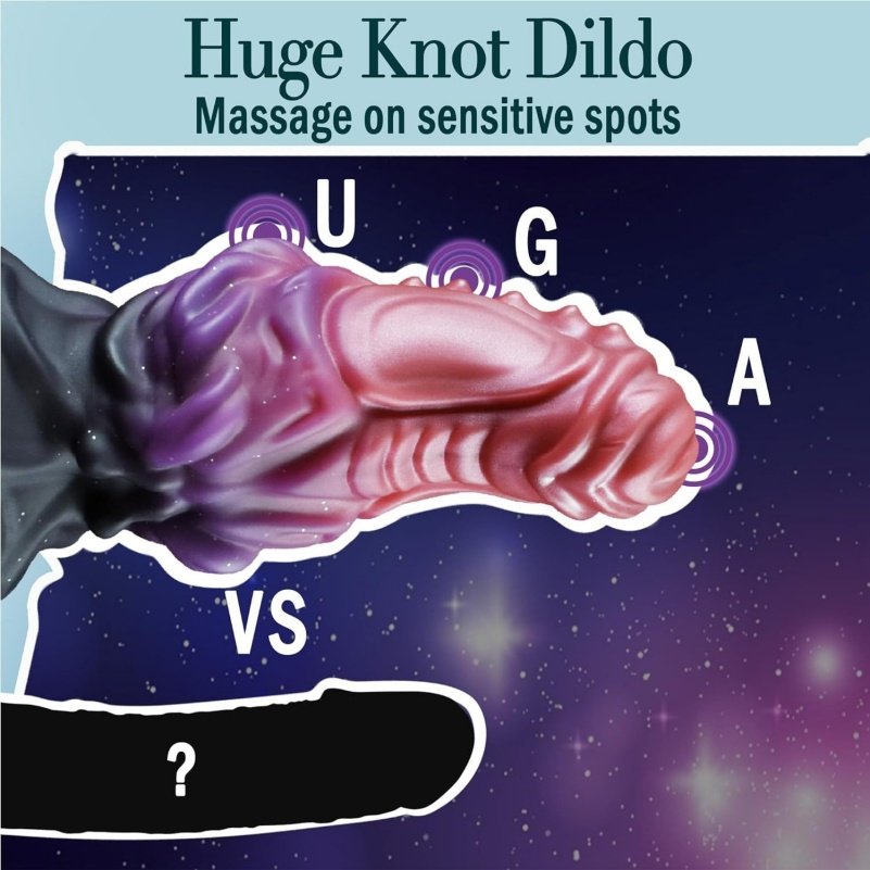Fantasy Monster Dildo Butt Plug met Zuignap - Handsfree Anale en Vaginale Expansie Tool - Afbeelding 6