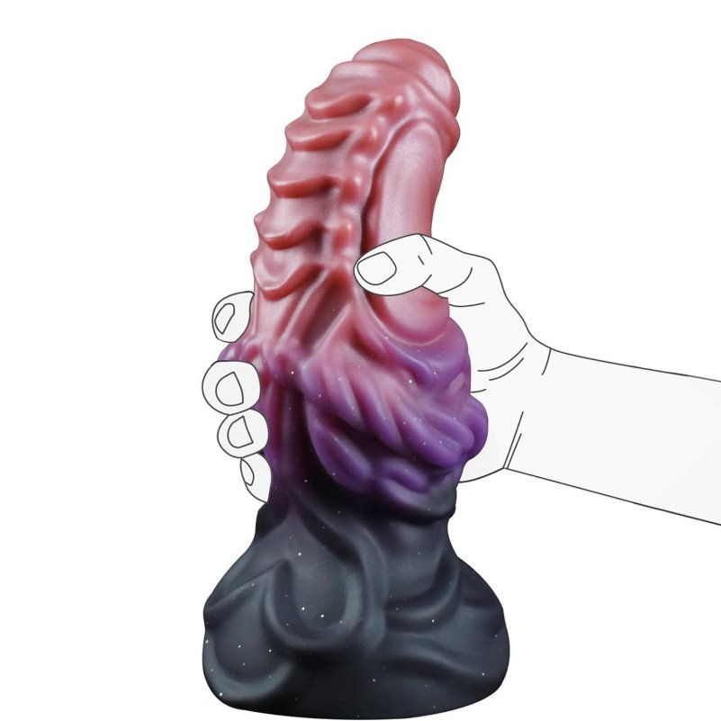 Fantasy Monster Dildo Butt Plug met Zuignap - Handsfree Anale en Vaginale Expansie Tool - Afbeelding 2