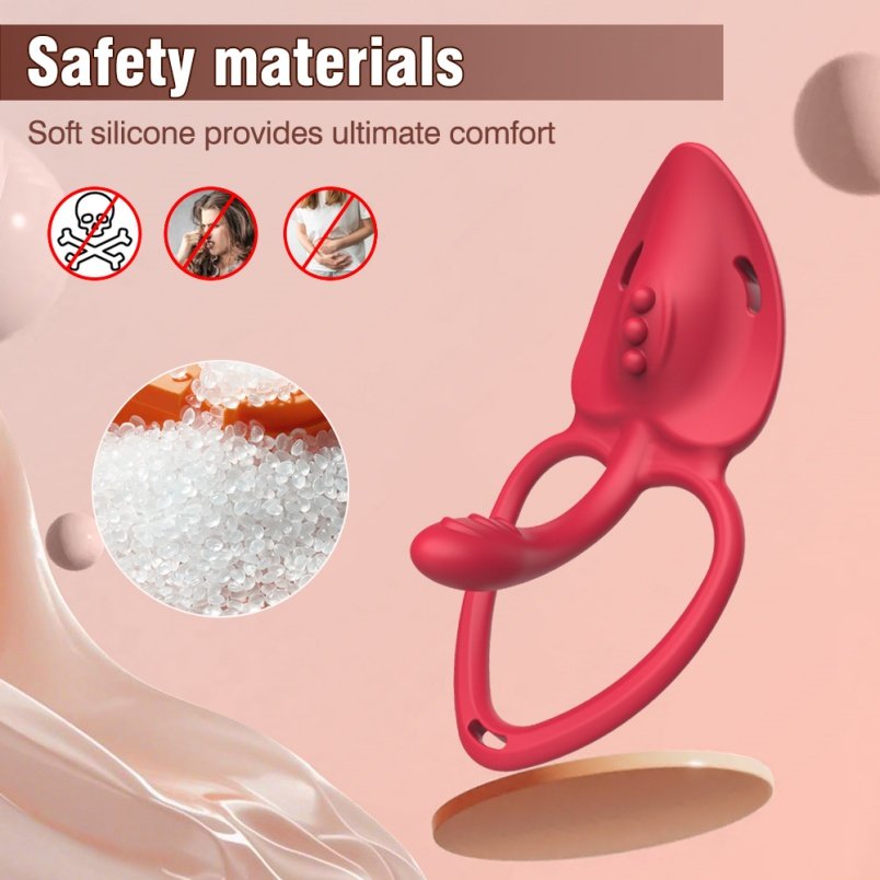 Vibrerende Penisrinf met Magic Wand Functie – Strap-on Compatibel Seksspeeltje voor Hem en Haar - Afbeelding 7