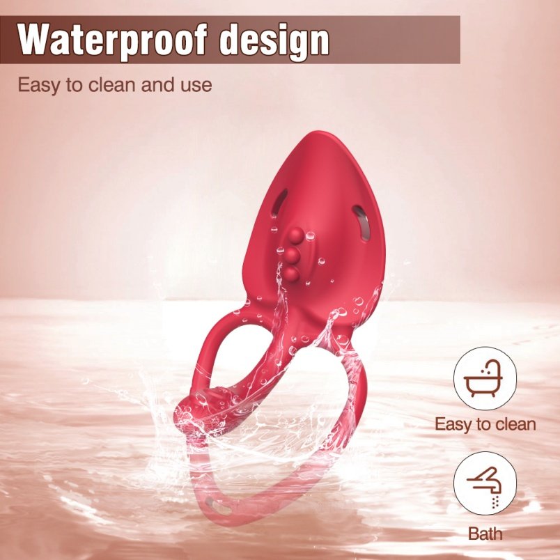 Vibrerende Penisrinf met Magic Wand Functie – Strap-on Compatibel Seksspeeltje voor Hem en Haar - Afbeelding 8