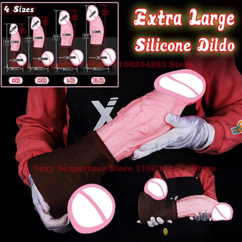 Gigantische Fantasie Anal Dildo – Zachte Siliconen Buttplug voor Intense Anale Vulling - Afbeelding 6