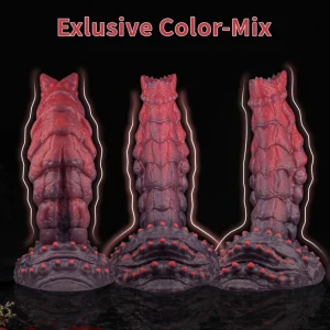 Fantasie Monster Dragon Dildoe Buttplug met Zuignap – Stimulerende Siliconen Tool voor Intense Vaginale en Anale Stimulatie