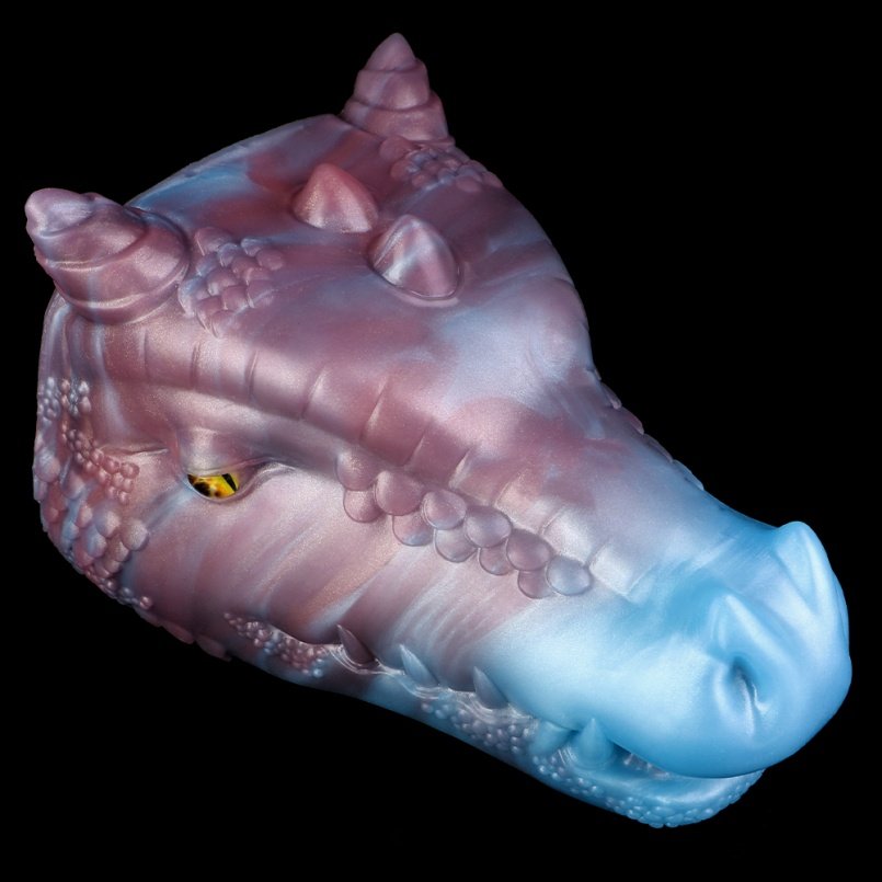 Evil Dragon Fantasy Silicone Blowjob Pocket Pussi - Realistische Mondvorm Penis Massagestimulator - Afbeelding 7