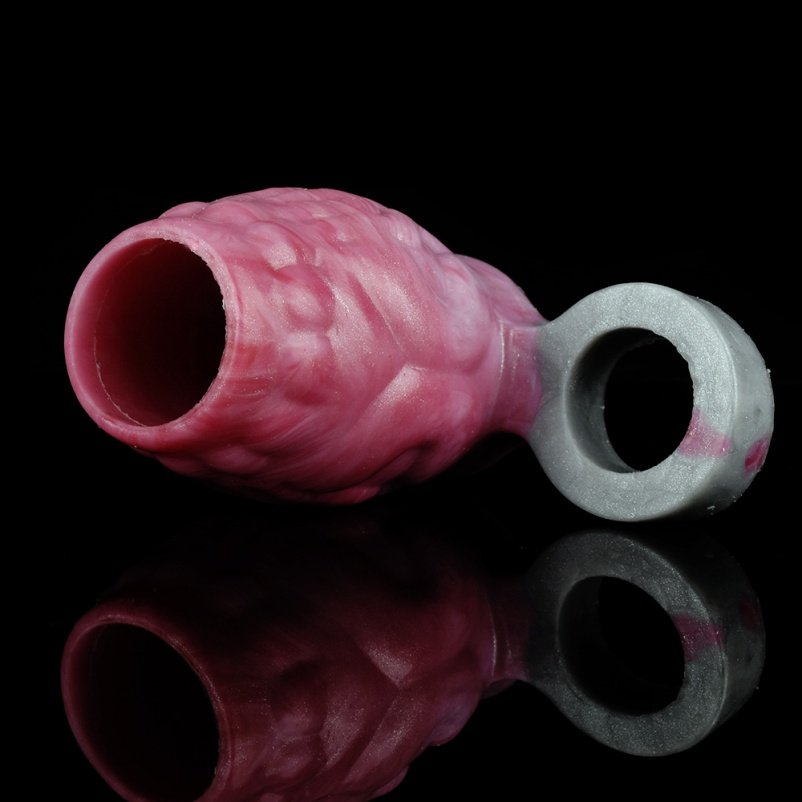 Ejaculatievertragende Fantasie Siliconen Cock Ring – Hulpmiddel voor het Verbeteren van Erectie en Verlengen van Seksduur - Afbeelding 4
