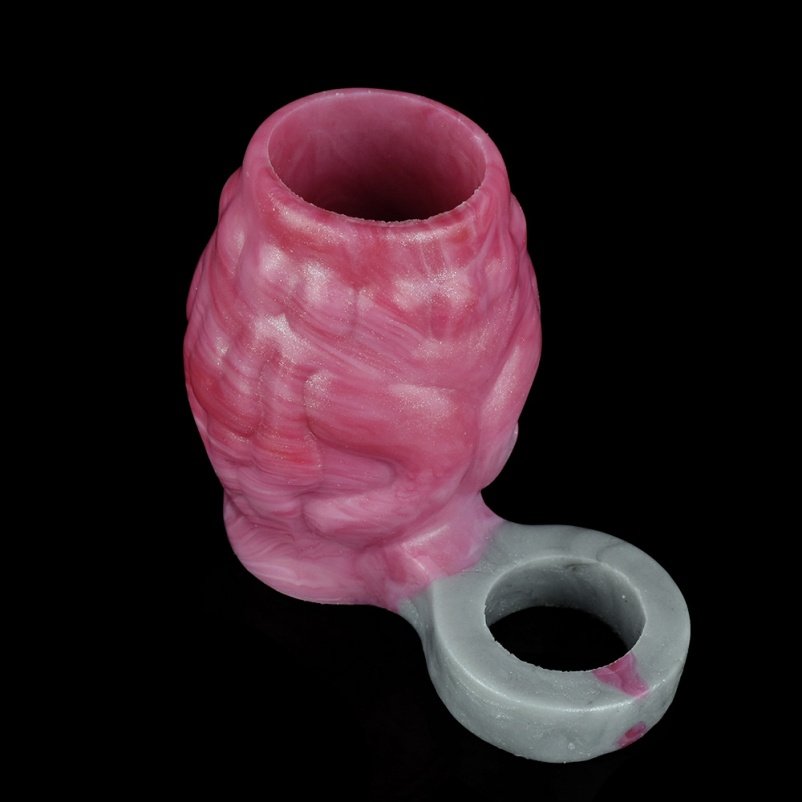 Ejaculatievertragende Fantasie Siliconen Cock Ring – Hulpmiddel voor het Verbeteren van Erectie en Verlengen van Seksduur - Afbeelding 8