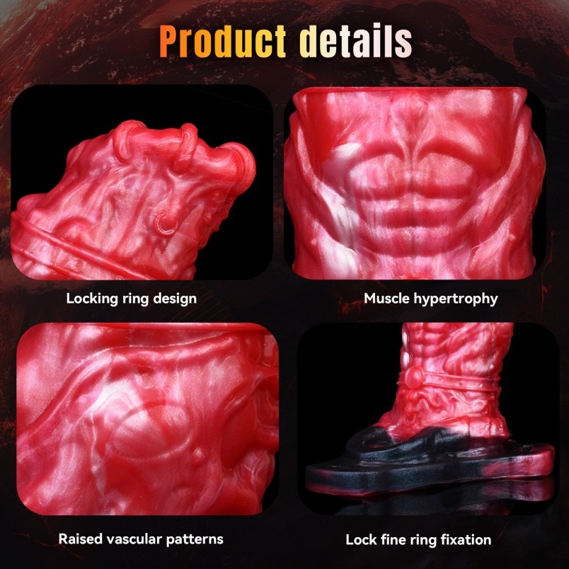 Mannelijke Penis Vibrerende Micropenis - Siliconen Monstercock Fantasie Voor Verbeterde Erectiecontrole - Afbeelding 5