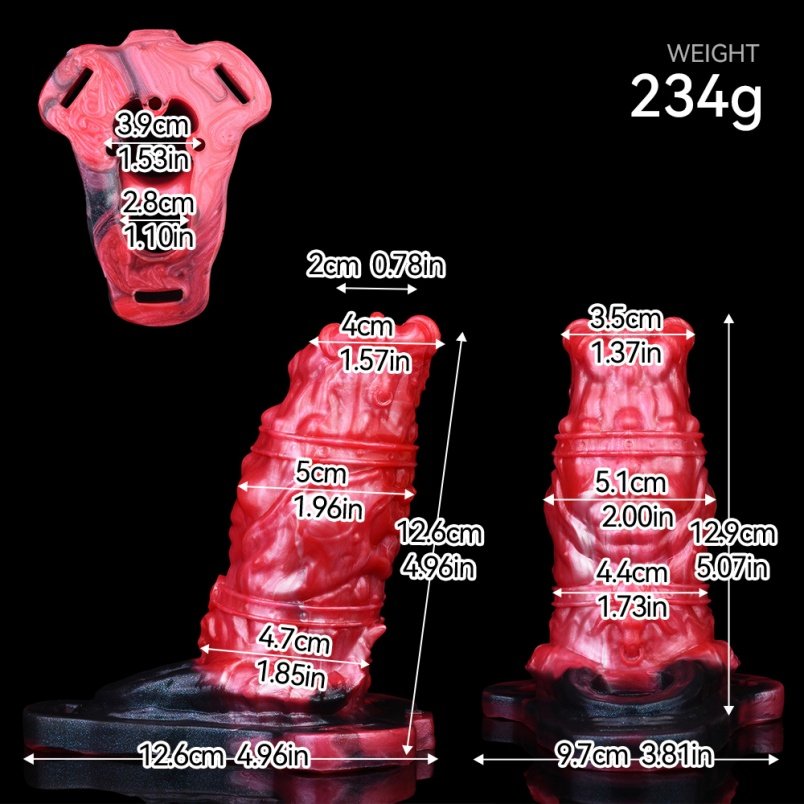 Mannelijke Penis Vibrerende Micropenis - Siliconen Monstercock Fantasie Voor Verbeterde Erectiecontrole - Afbeelding 11