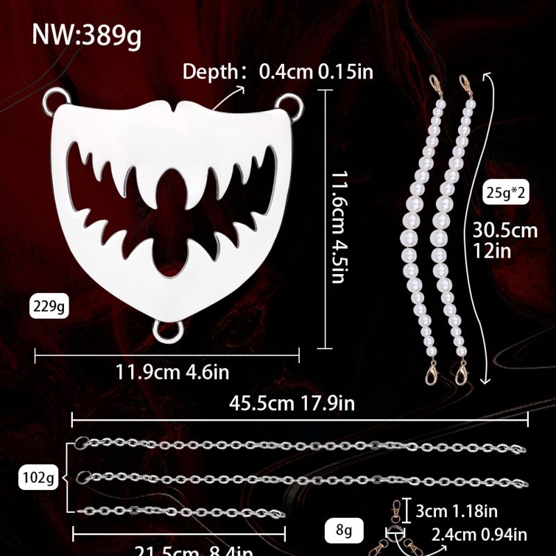 Extreme Sex Metalen String Bikini Bondage Set – Vrouwelijke Strapon Verleiding BDSM Toys - Afbeelding 8