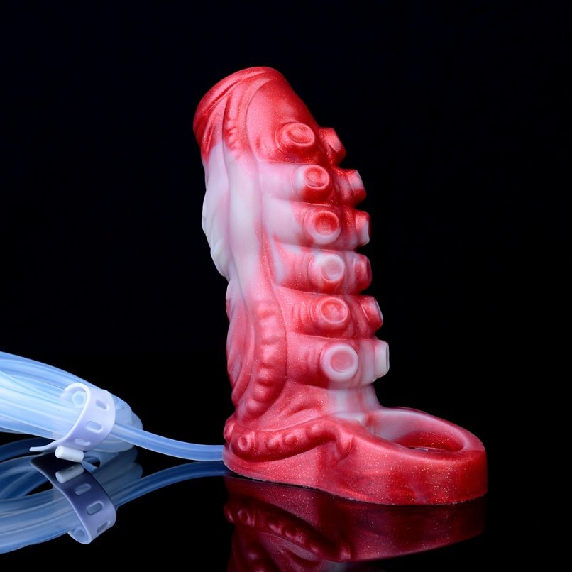 Monster Tentakel Siliconen Fantasie Piemels – Penis Vergroting en Erectie Vertraging - Afbeelding 3