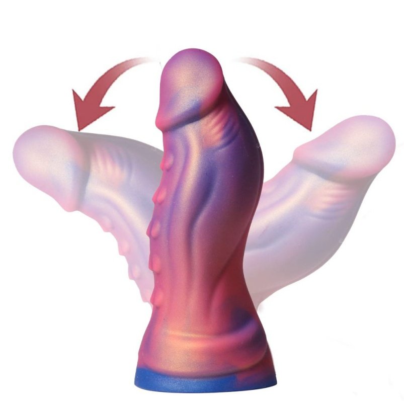 Fantasie Blauwe Tentakel Monster Anal Dildo met Zuignap - Siliconen Invoegbare Vaginale Zelfbevrediging Dildo - Afbeelding 7