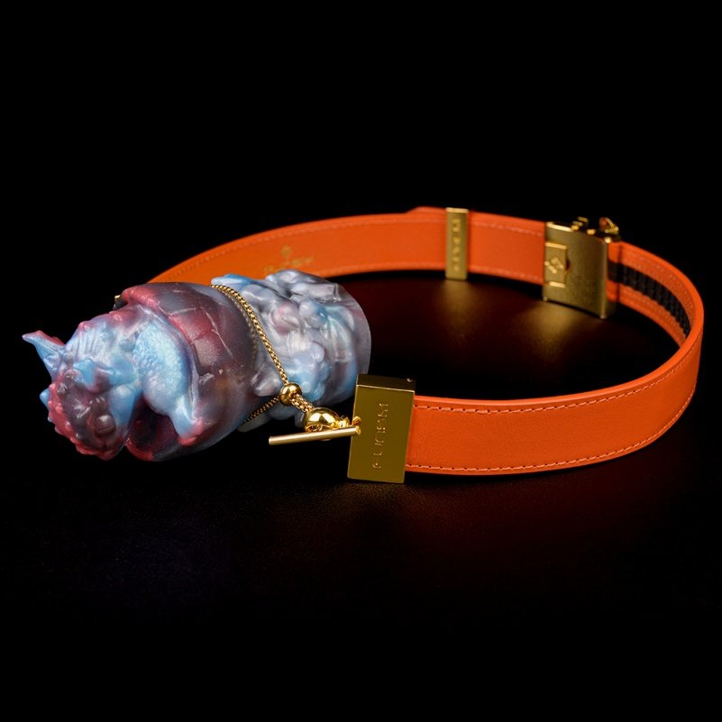 Vrouwelijke Strapon Monster Gagball Bondage Kinky Seks - Regenboog Medisch Siliconen BDSM Speeltje - Afbeelding 6