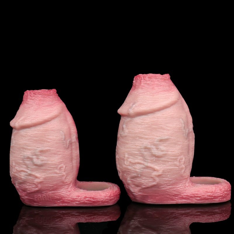 Gigantische Micropenis Vergroter - Realistische Siliconen Met Testikel Fixatie en Penisrinf - Afbeelding 6