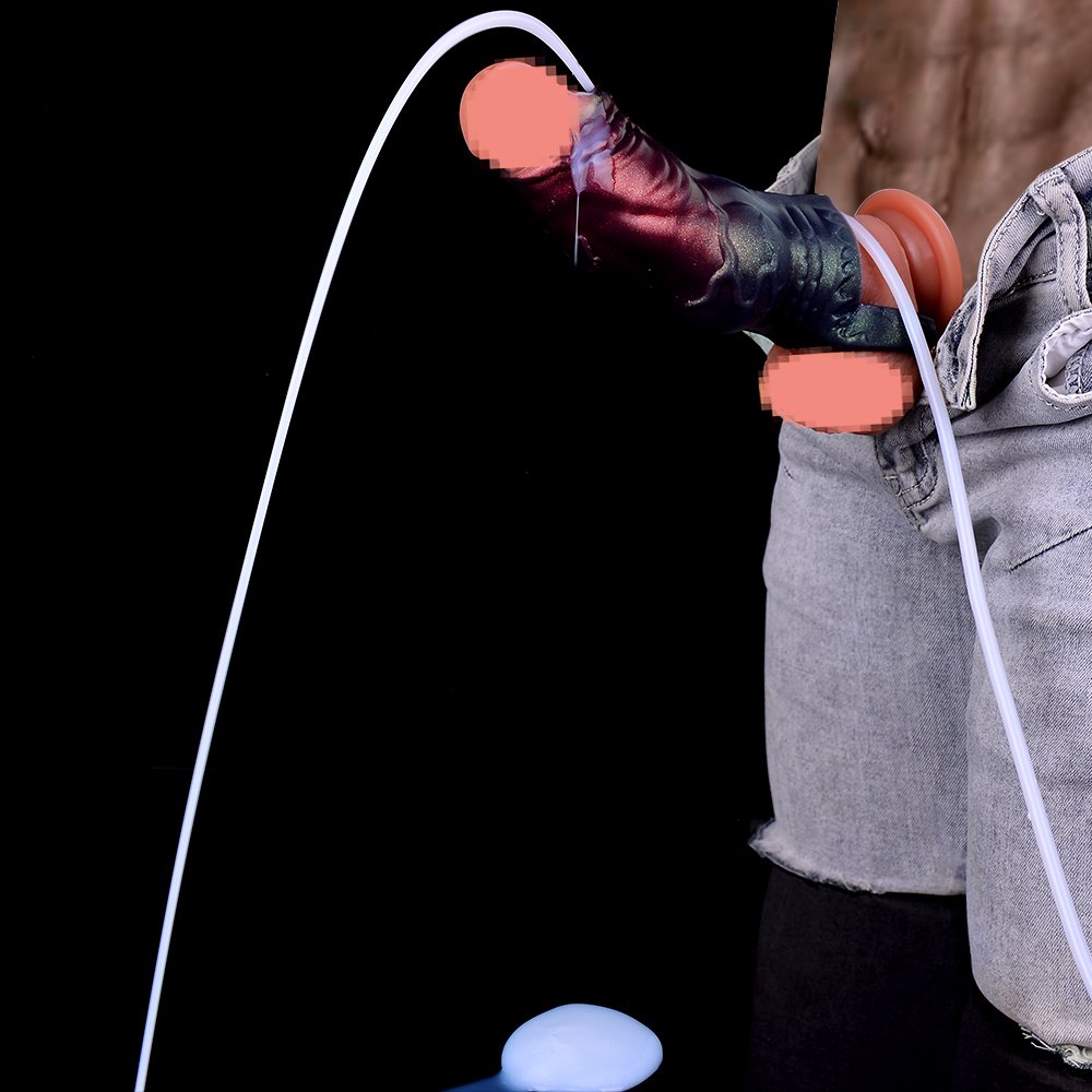 Black-Weapon Silicone Monster Micropenis – Penisrinf Vertragingstoestel Voor Mannen Met Erectiestoornissen - Afbeelding 9